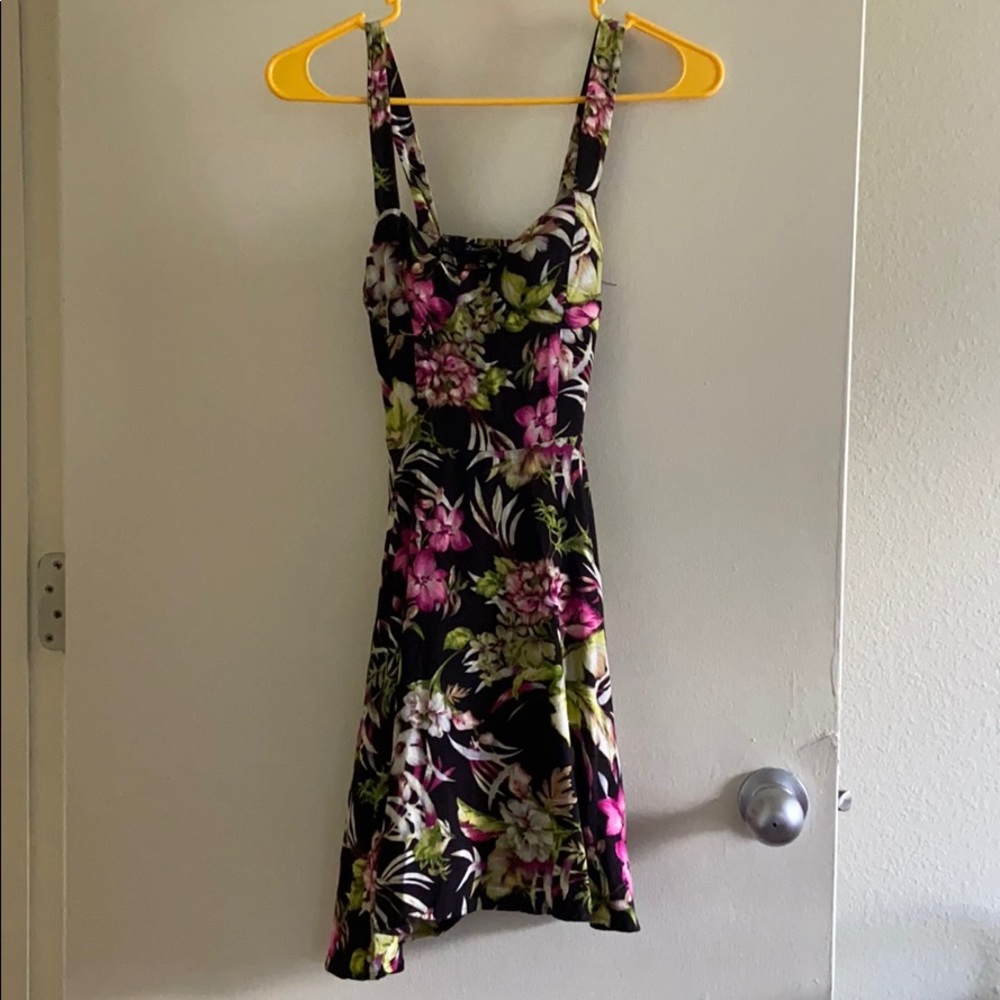 Woman’s Floral Dress